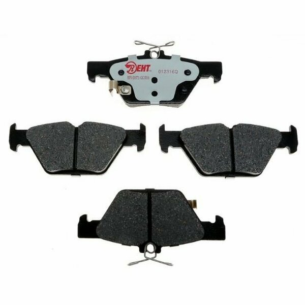 R/M Brakes BRAKE PADS OEM OE Replacement Hybrid Technology EHT1808